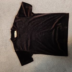 Velvet shirt Size M Great for Holiday Parties